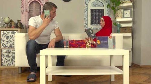 Lazy milf in hijab gets a lesson – Joana Intense